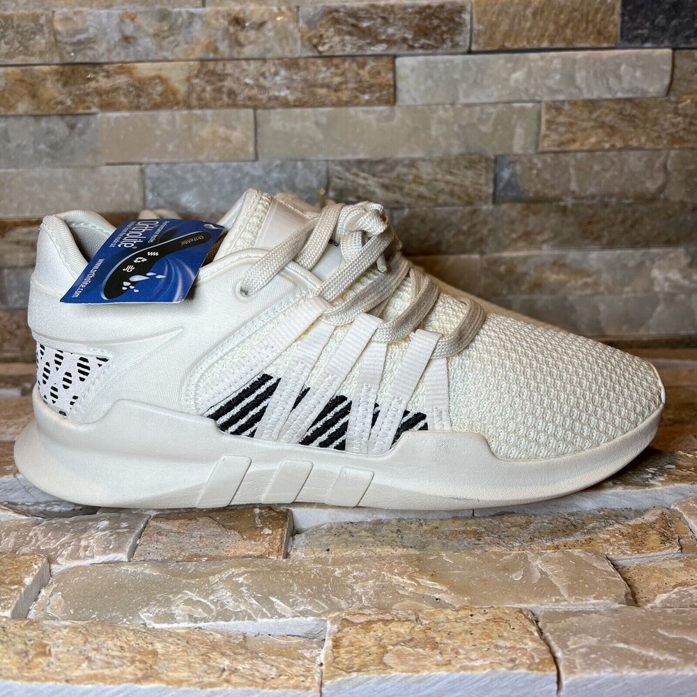 New Adidas Originals EQT Racing ADV Off White Sneakers Women's Size 7 BY9799